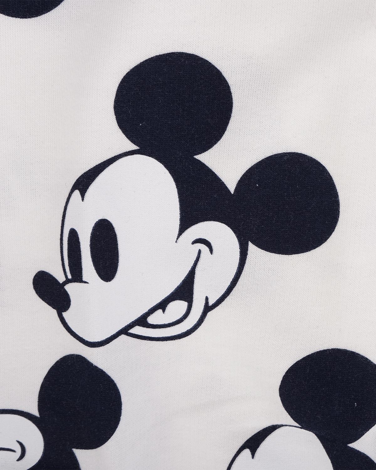 Mickey Mouse Baskılı Pijama Takımı