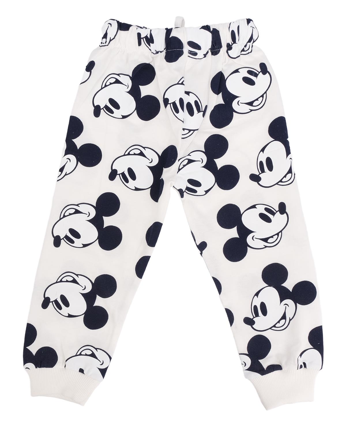 Mickey Mouse Baskılı Pijama Takımı