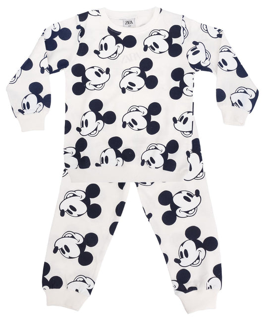 Mickey Mouse Baskılı Pijama Takımı